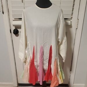 RHODE Resort Cream Top with Black Trim